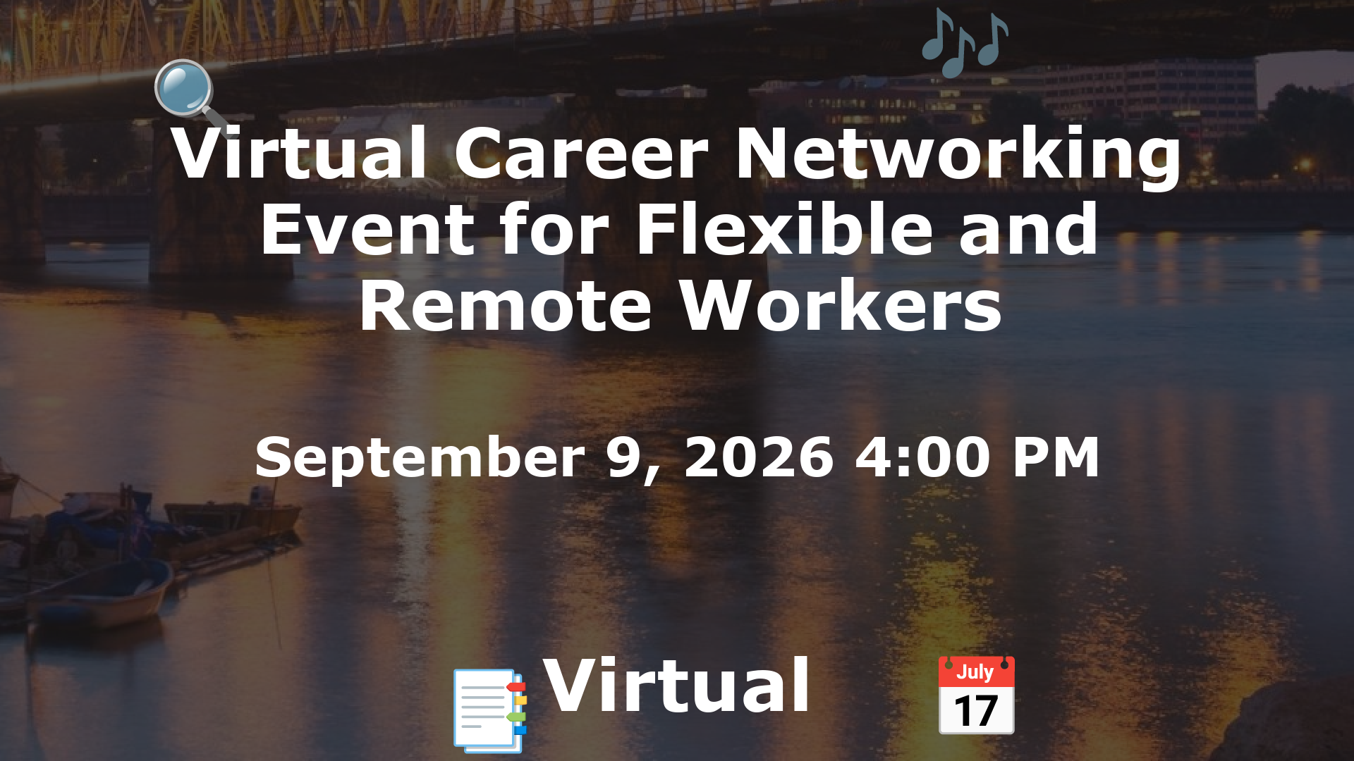 Virtual Career Networking Event for Flexible and Remote Workers event image